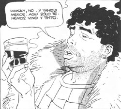 Maradona en Ciudad II, por García Durán